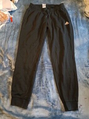 adidas Black Jogger Sweatpants with Logo